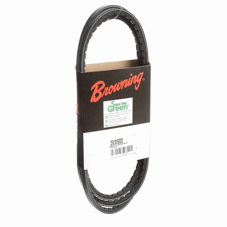 Browning EPDM Notched Belt 98% Efficient 3VX900
